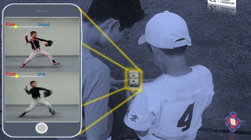 Sports Science Laboratory AI App Identifying Identify Pitching Motion That Causes Pain