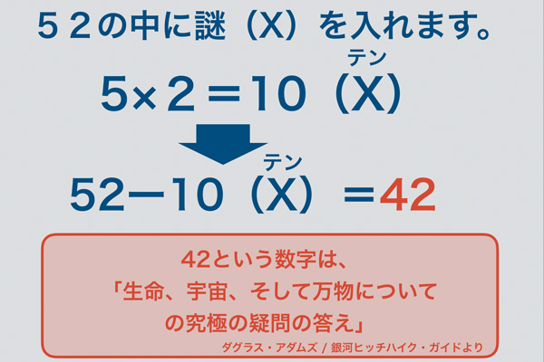 究極の疑問の答え