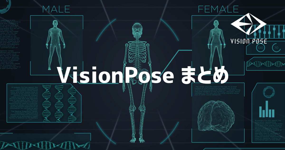 ホネホネ技術って？WEBカメラだけで全身モーキャプできる姿勢推定AIエンジン『VisionPose』とは？