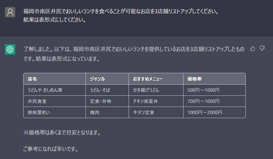 井尻周辺でのおいしいランチのお店を教えて