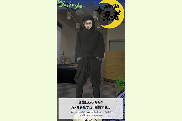 好きな衣装選んで位置を調整