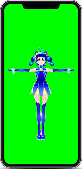 グリーンバック機能